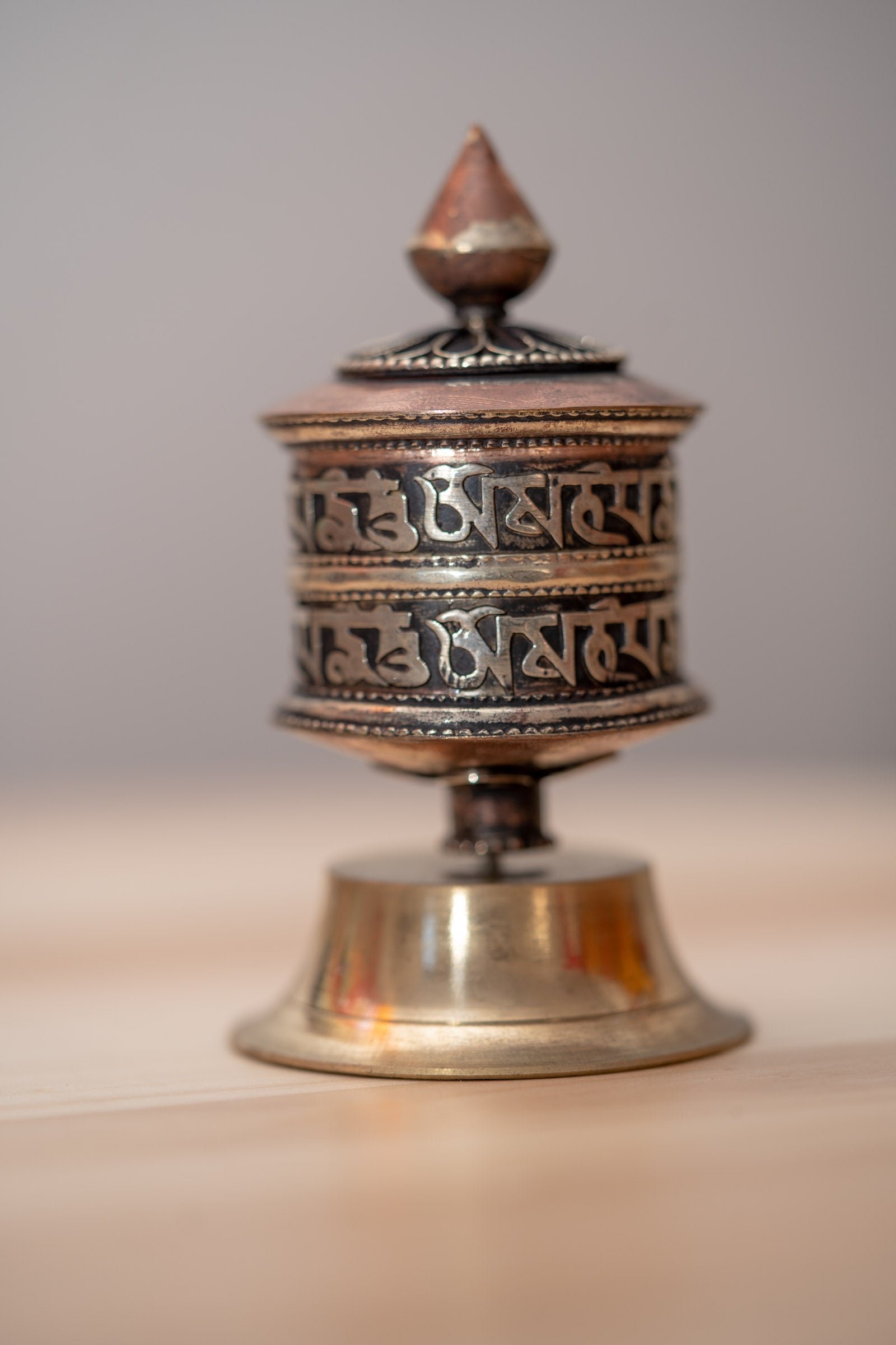 Handmade Mantra Prayer Wheel