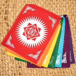 7 Chakra Prayer Flag