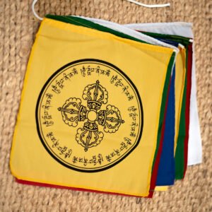 Double Dorje Prayer Flag