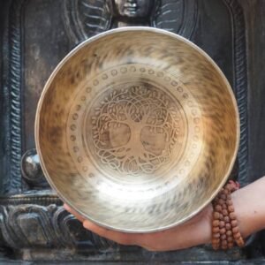 Singing Bowl - Tree of Life hand Painted