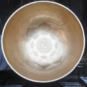 Sacred Flower Mandala Singing Bowl