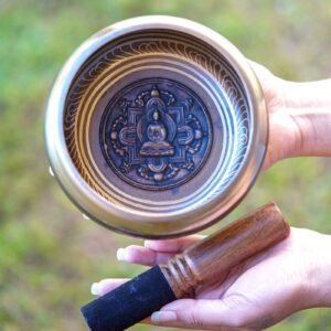 Buddha Mandala Carved Singing Bowl