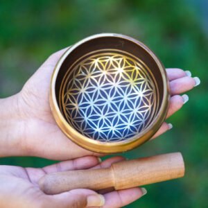 Flower of life Singing Bowl