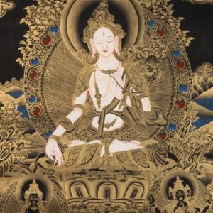 Tibetan White Tara Painting
