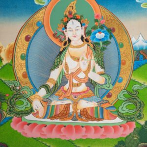 Sacred White Tara Thangka