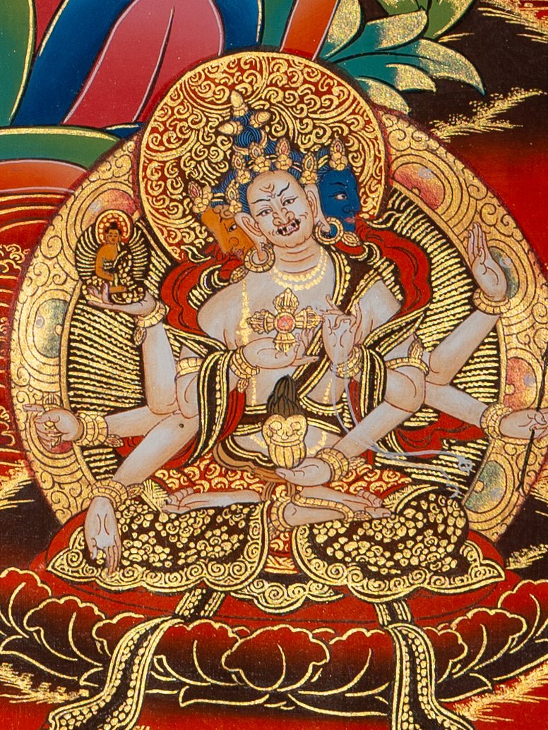 Sacred White Tara Thangka - Image 4