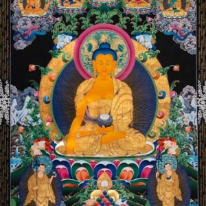 Shakyamuni Buddha Thangka Painting