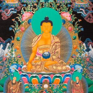 Shakyamuni Buddha Thangka Painting