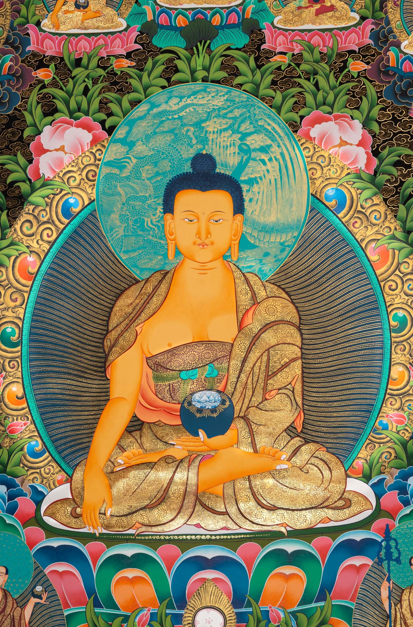Shakyamuni Buddha Thangka Painting - Image 4