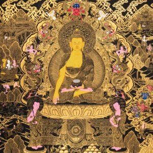 Buddha Life Journey Thangka