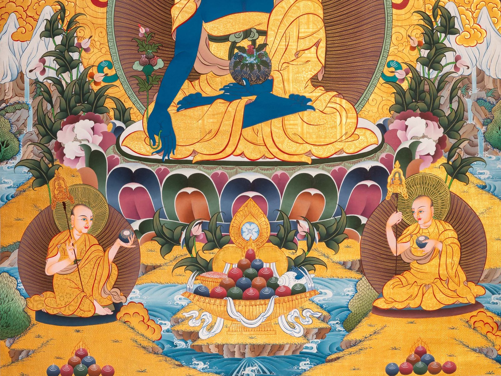 Medicine Buddha Thangka - Image 4