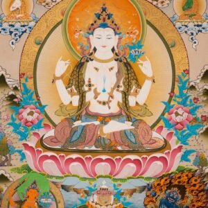 Chengresi Thangka Painting