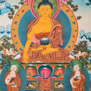 Shakyamuni Buddha Thangka Painting