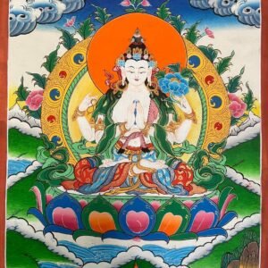 Chengresi Thangka Painting