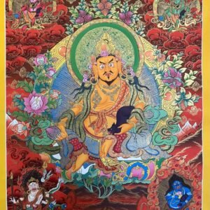 Fortune Zambala Thangka Painting