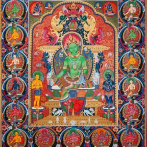Exclusive Hand-Painted 21 Tara Thangka