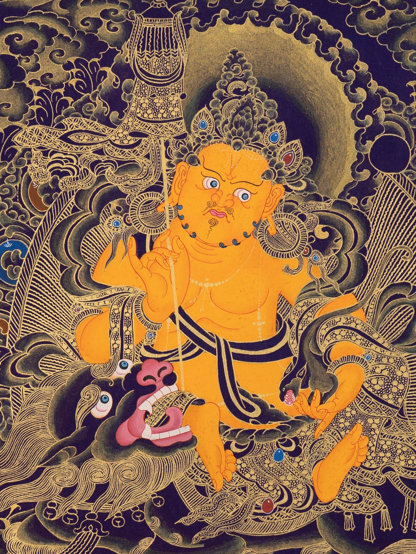 Tibetan Zambala Sacred Art - Image 2