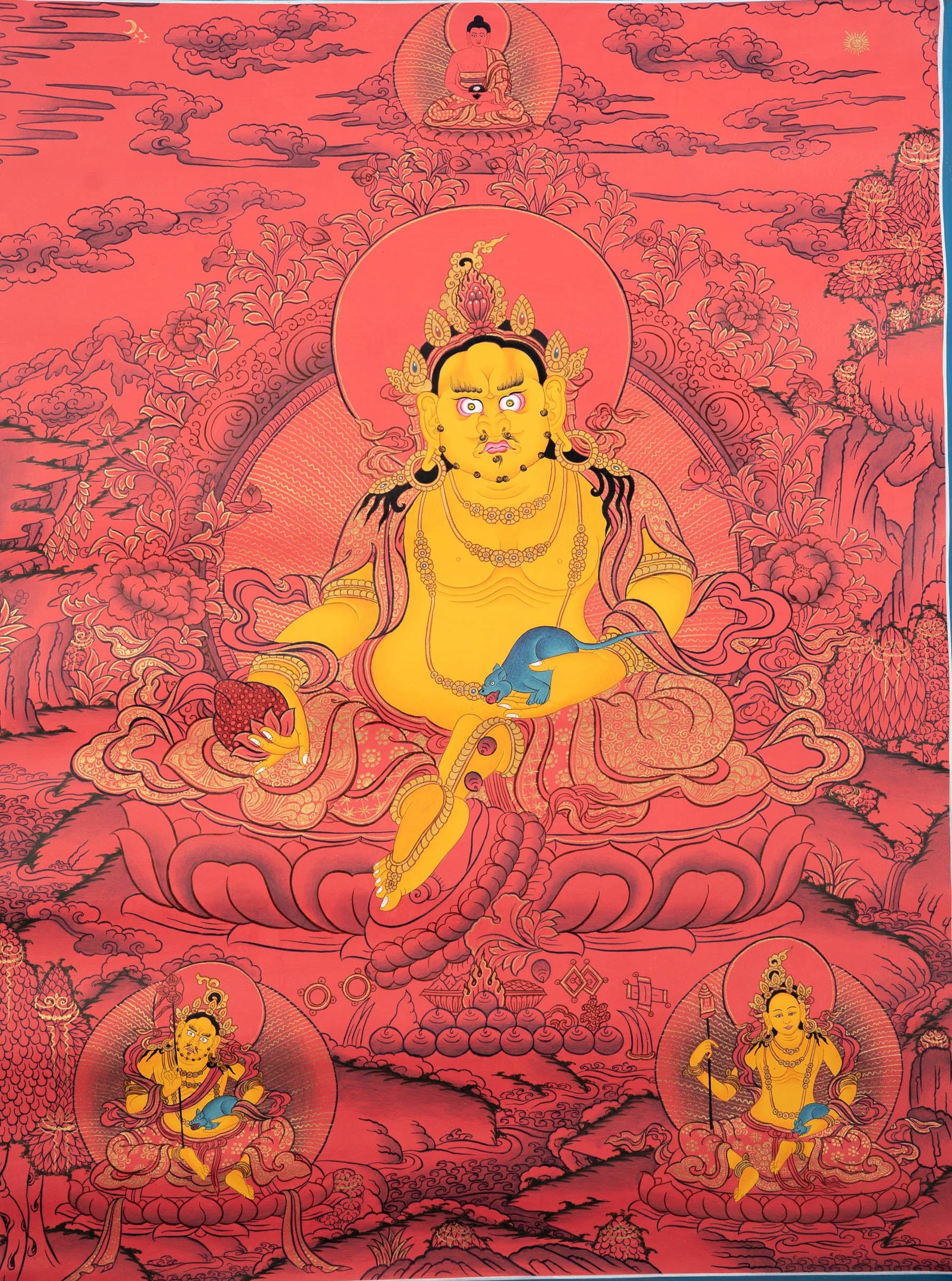 Handcrafted Zambala Tibetan Art