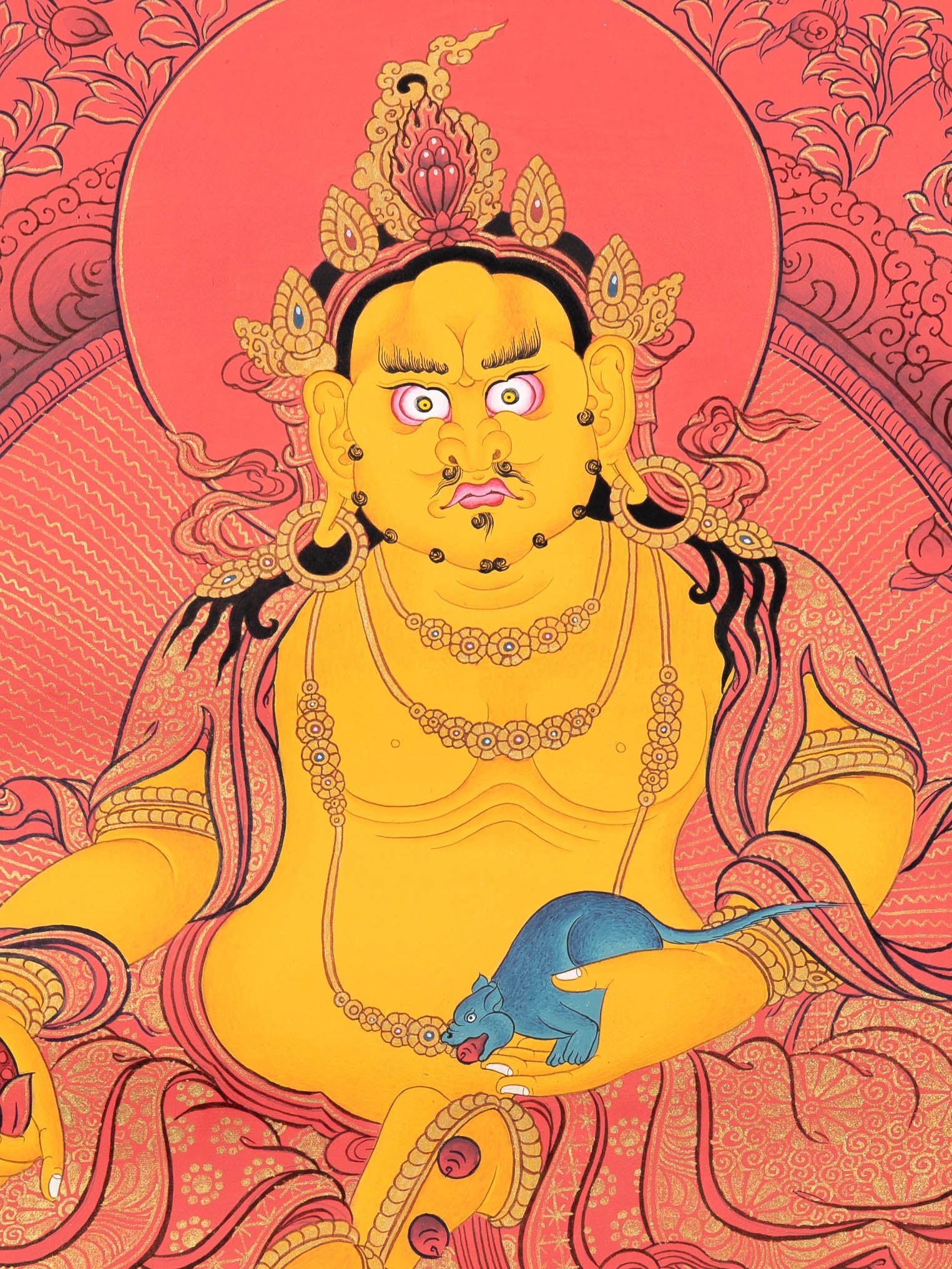 Handcrafted Zambala Tibetan Art - Image 2