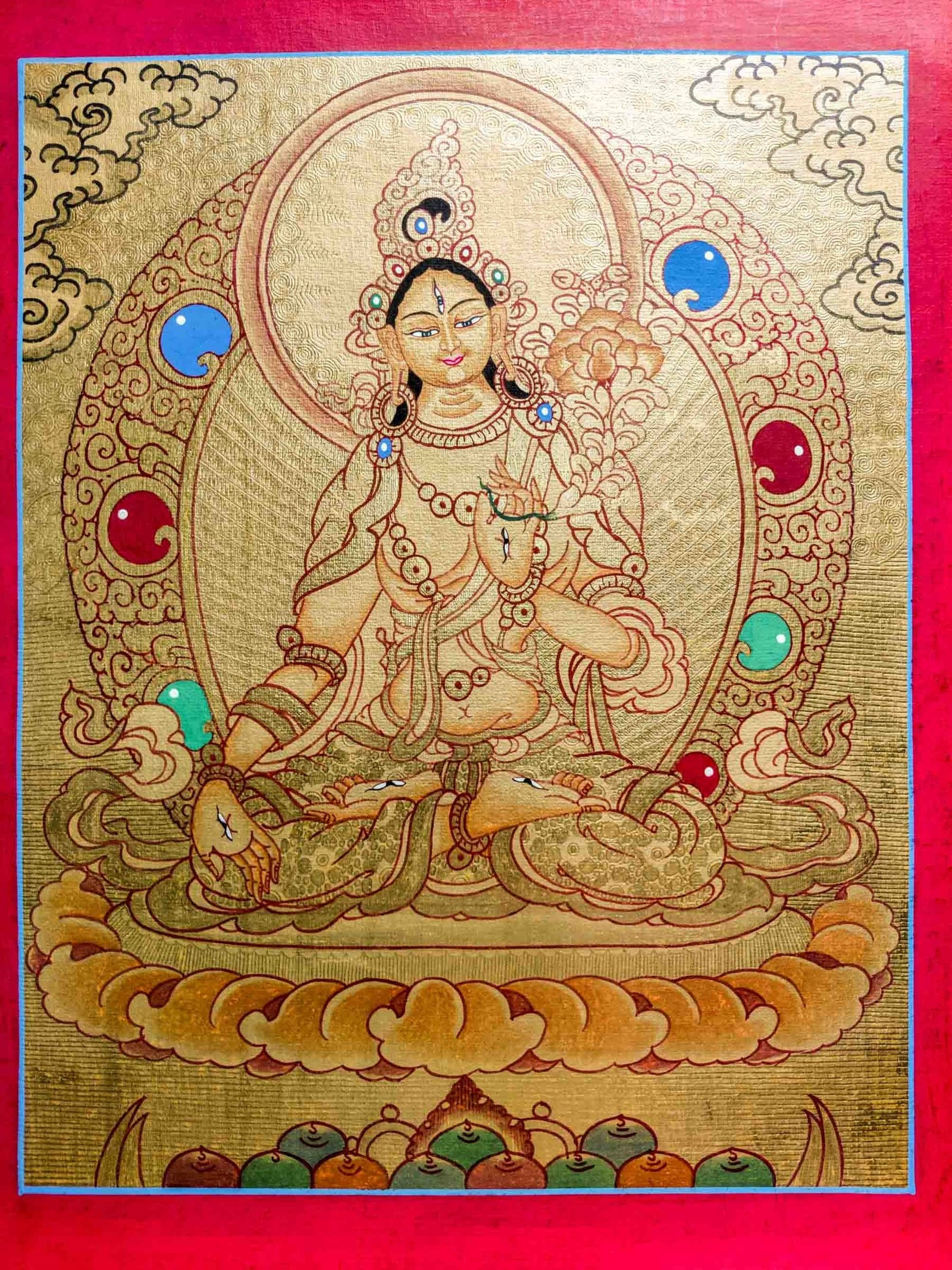 White Tara Thangka