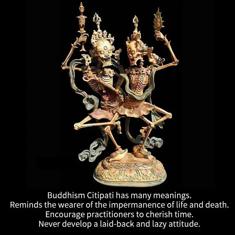 MythStone Tibetan 108 Mala Beads Yak Bone Dzi Bead PiXiu Nine Palaces Eight Diagrams Balance Bracelet - Image 26