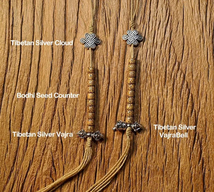 Mythstone Tibet 108 Mala Beads Bodhi Seed Cross Vajra Dharma Wheel PiXiu Wealth Bracelet - Image 8