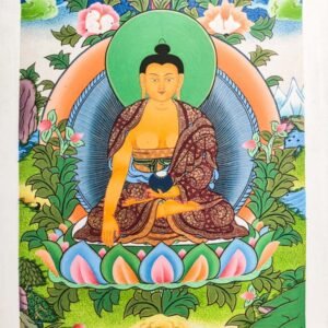 Shakyamuni Buddha Thangka Painting