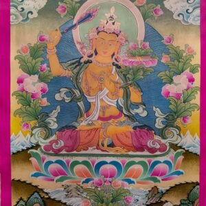 Manjushri Thangka Painting