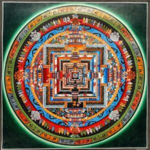 Sacred Kalachakra Mandala Arts