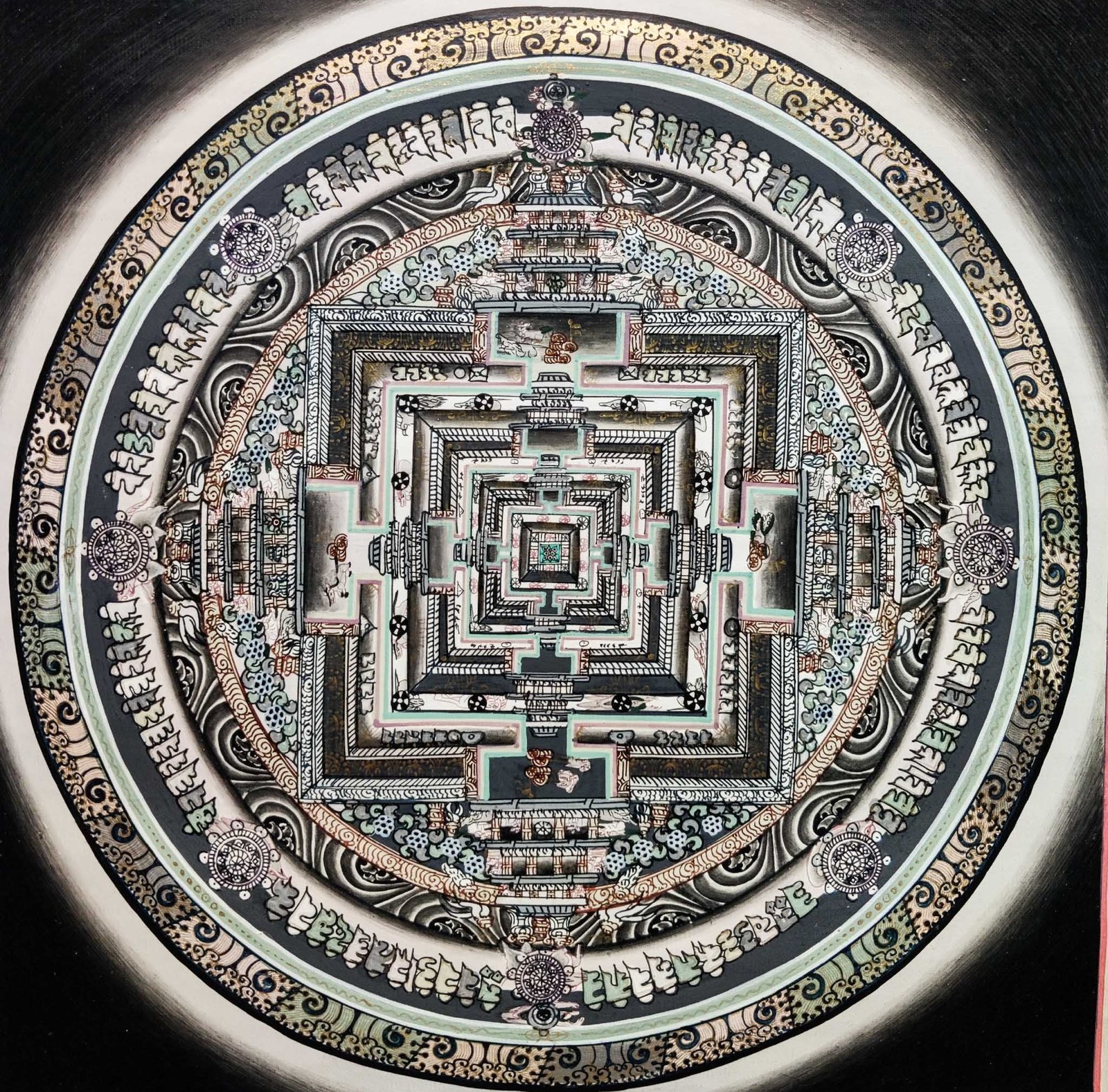 Premium Quality Kalachakra Mandala - Image 2