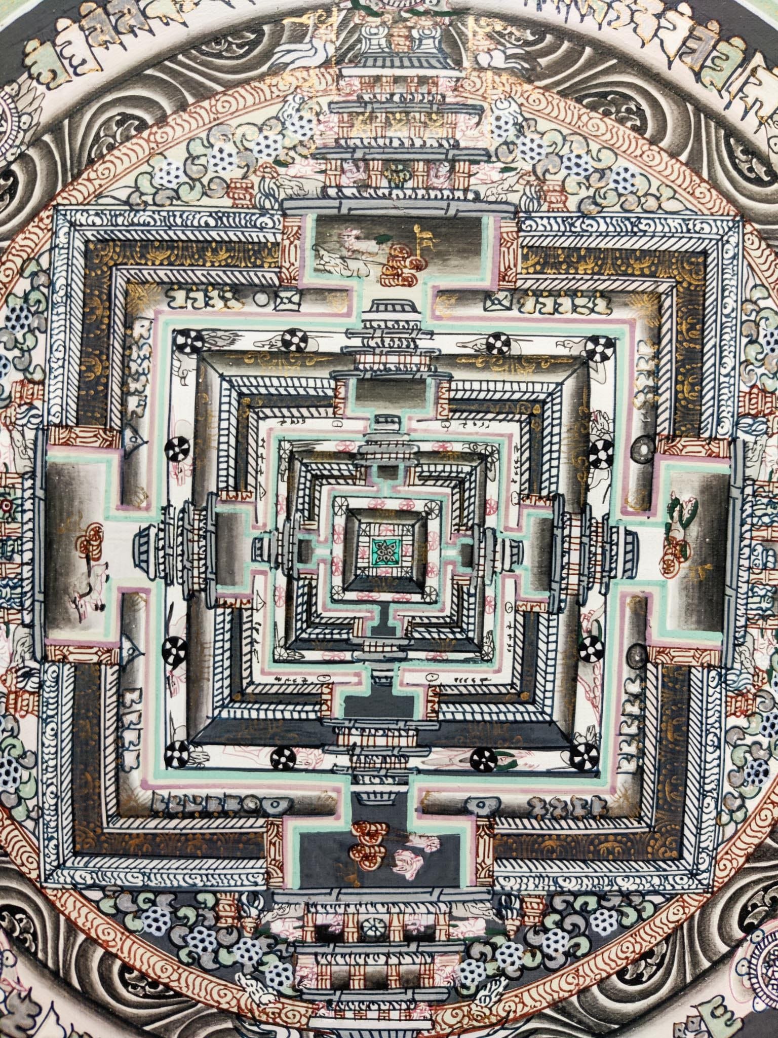 Premium Quality Kalachakra Mandala - Image 3