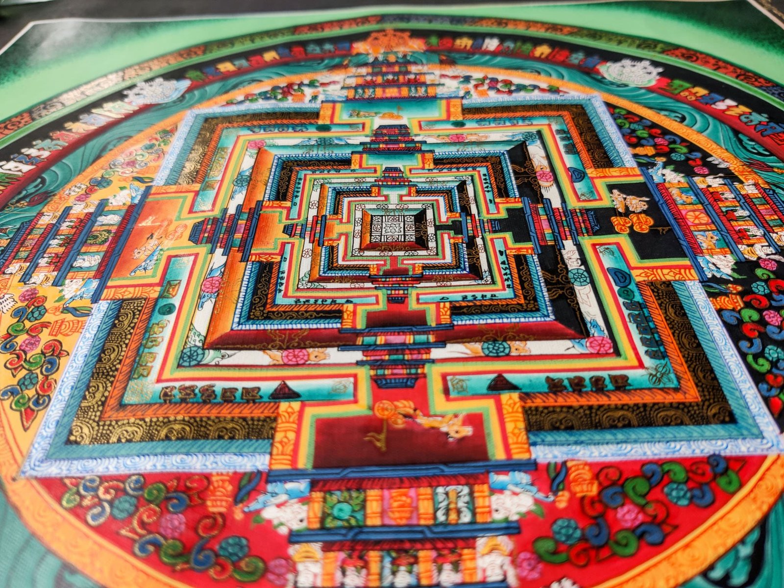 Kalachakra Mandala Thangka for Peace - Image 6