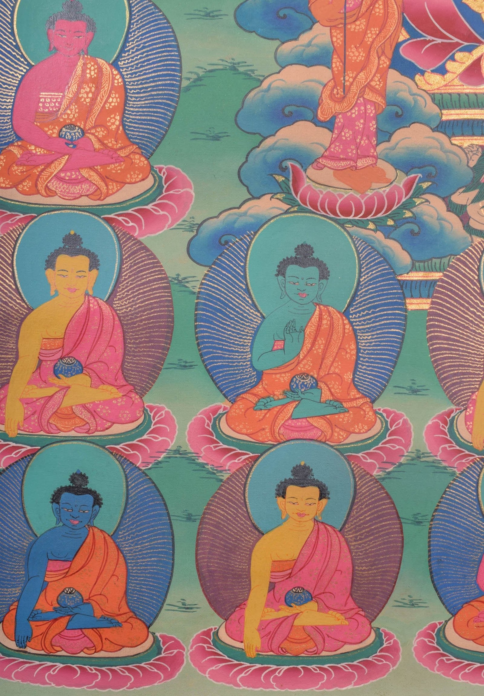35 Buddha Thangka - Image 8
