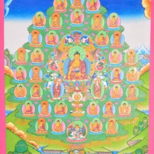 35 Buddha Thanka Art with Shakyamuni