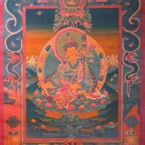 Guru Rinpoche Tibetan Thangka