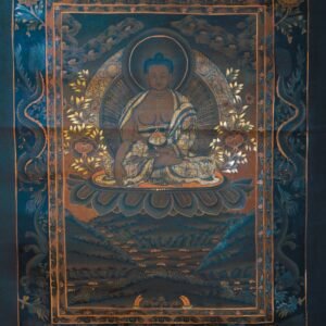 Old Shakyamuni Buddha Thangka