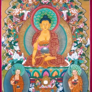 Genuine Thangka Art of Shakyamuni Buddha