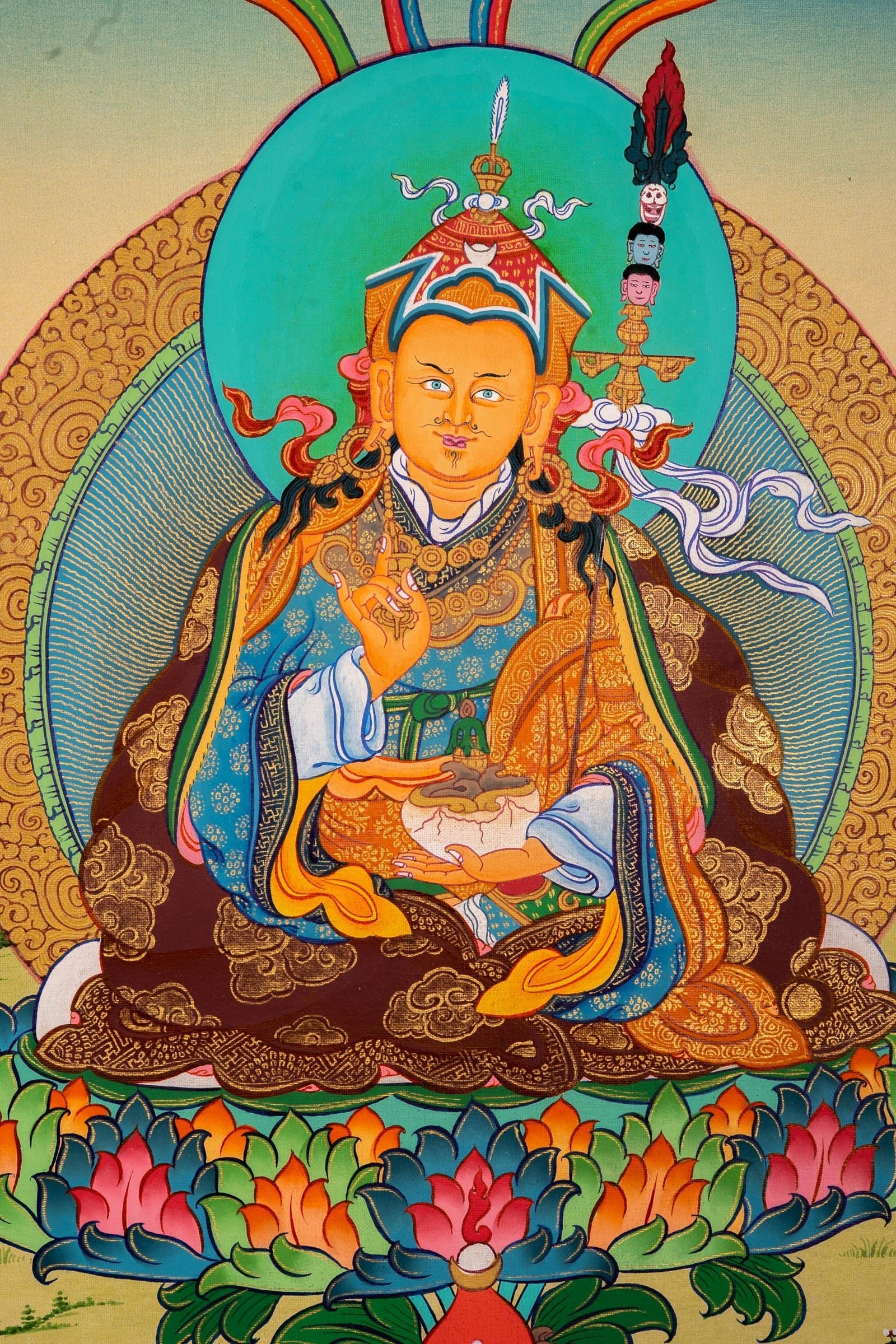 Guru Rinpoche Thangka - Image 2
