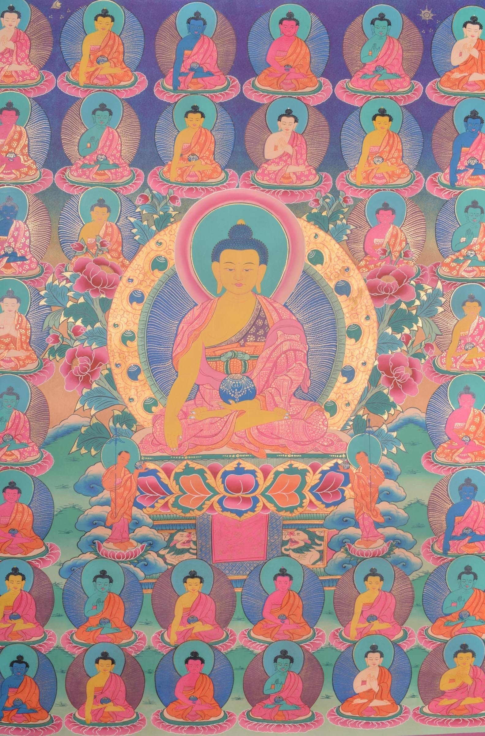 35 Buddha Thangka - Image 2