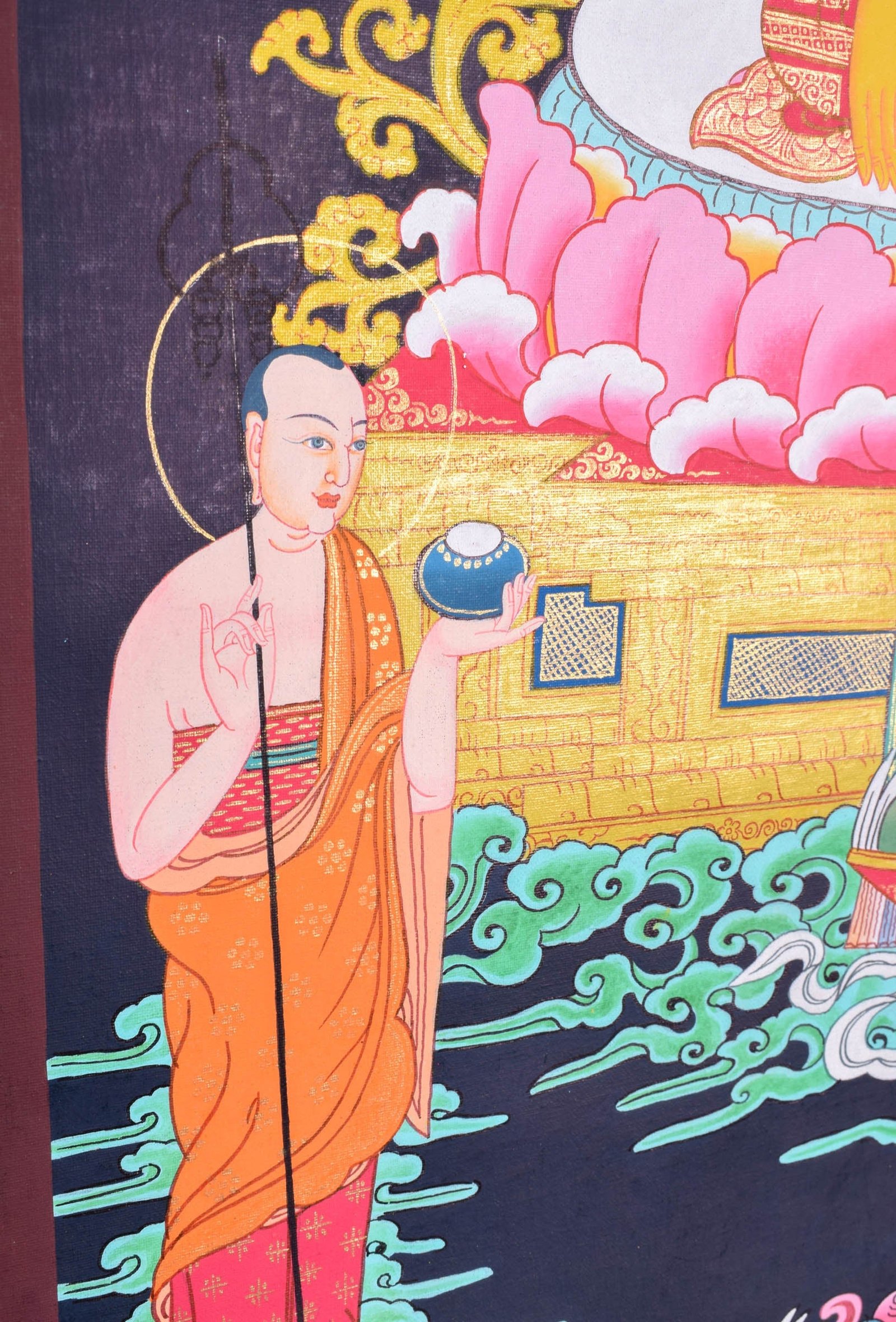 Tibetan Thangka painting of Shakyamuni Buddha - Image 5