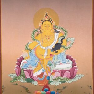 High quality Kuber Thangka on canvas