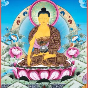 Thangka Painting of Shakyamuni Buddha