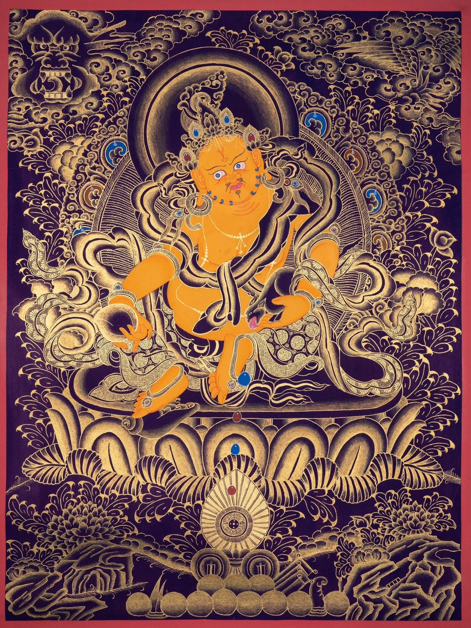 High Quality Kuber Thangka