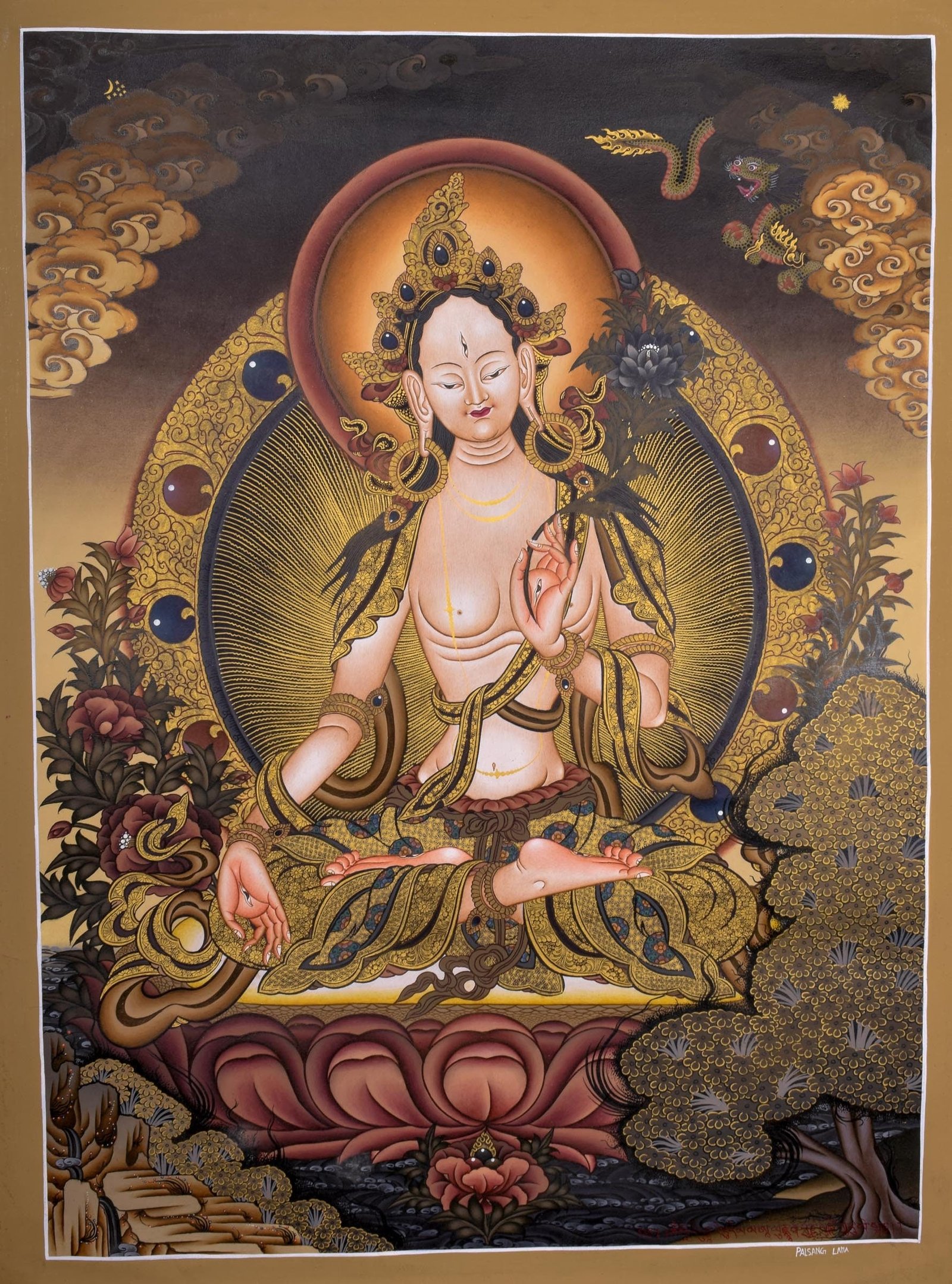 White Tara Thangka