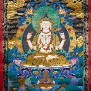 Chengresi Thangka Painting