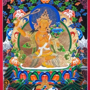 Manjushri Thangka Painting
