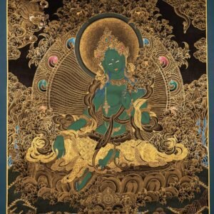 Green Tara Female Buddha Art