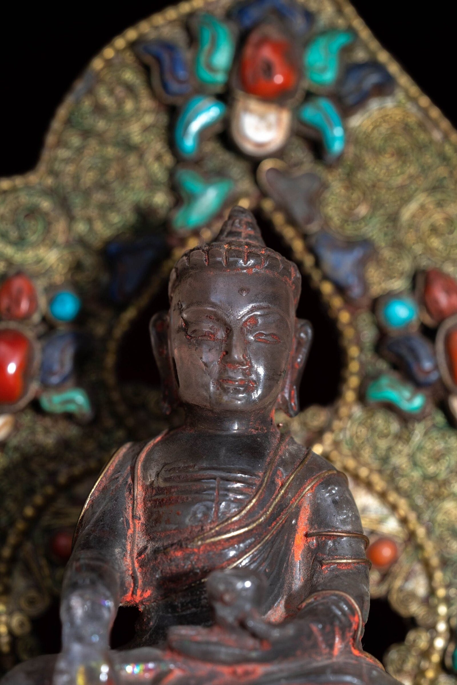 Crystal Shakyamuni Buddha statue - Image 4