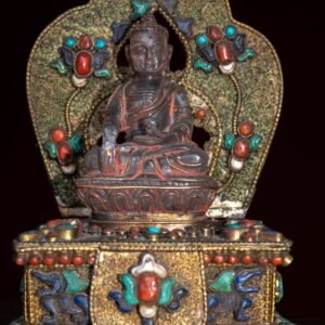 Crystal Shakyamuni Buddha statue