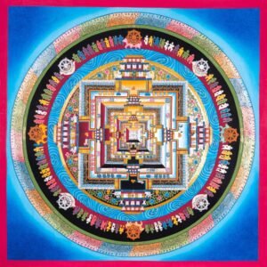 Kalchakra Mandala Wall Hanging Painting